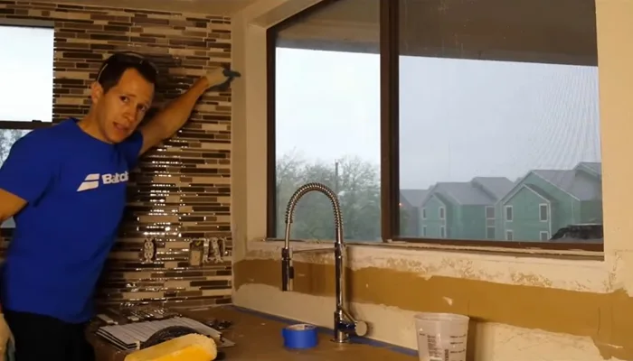 How to Backsplash Around Kitchen Window