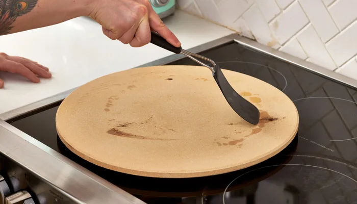 How to Clean a Sticky Pizza Stone : DIY 5 Steps Guide